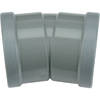 Bocht 125mm 15 mof/mof fix